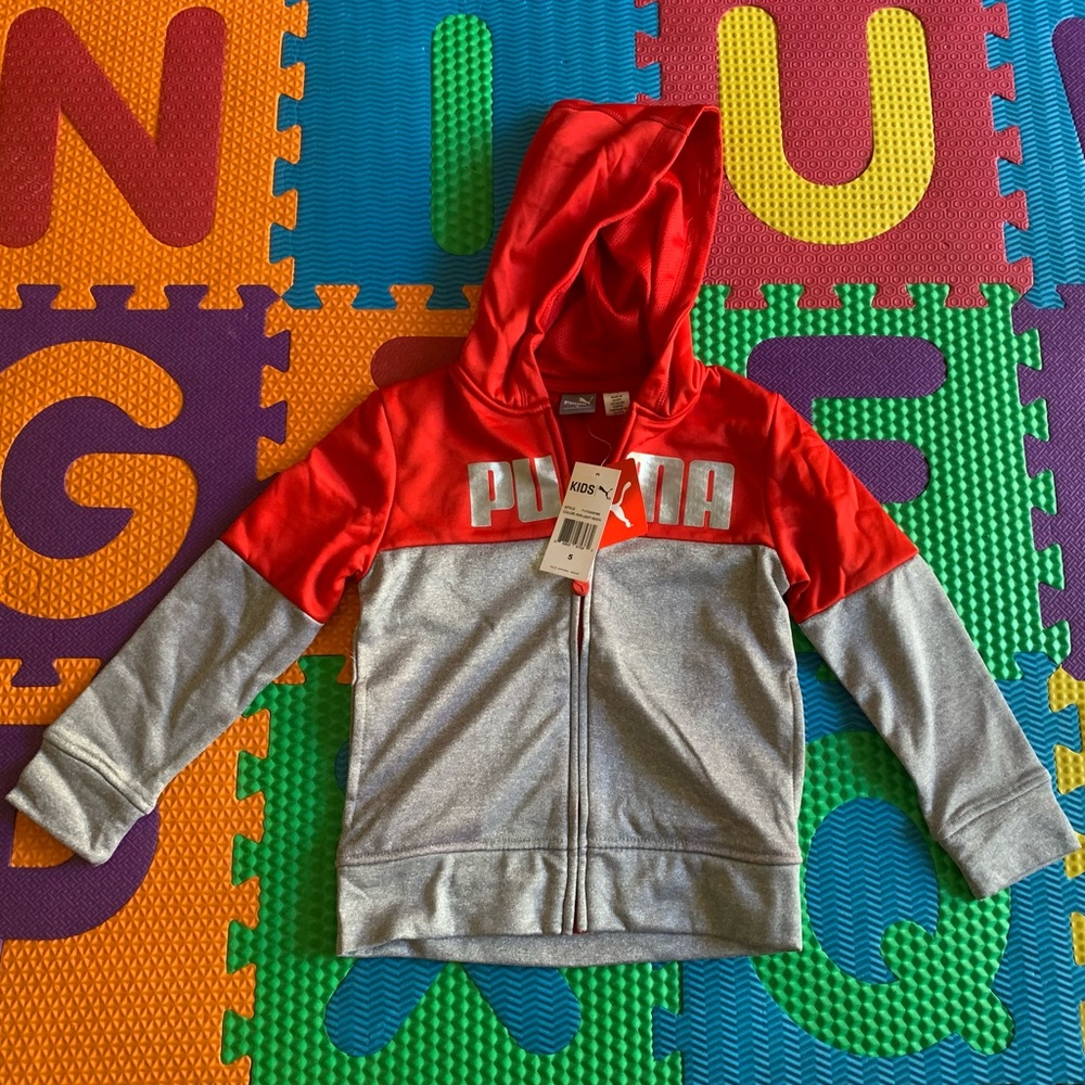 NWT Boys Puma Jacket